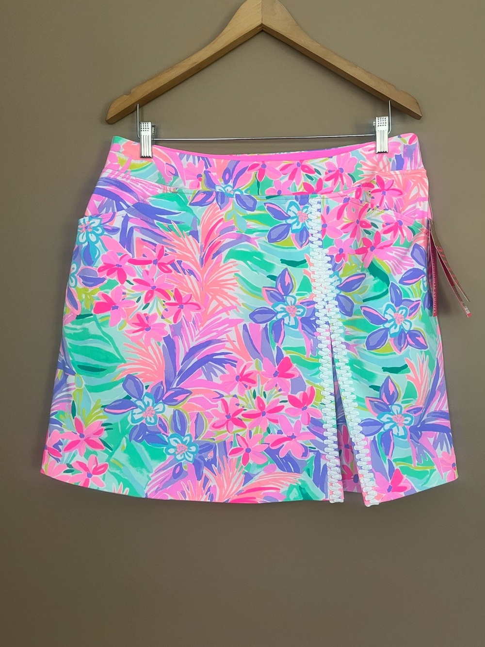 {Lilly Pulitzer} Luxletic Daphne Skort in It Was All A Dream - Womens 12 - NWT